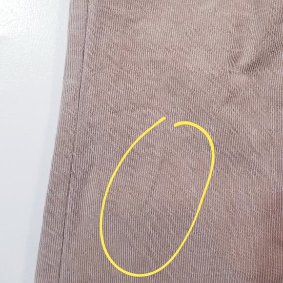 AEO American Eagle Corduroy Button Fly Super Hi-Rise Flare Pants - Picture 6 of 16